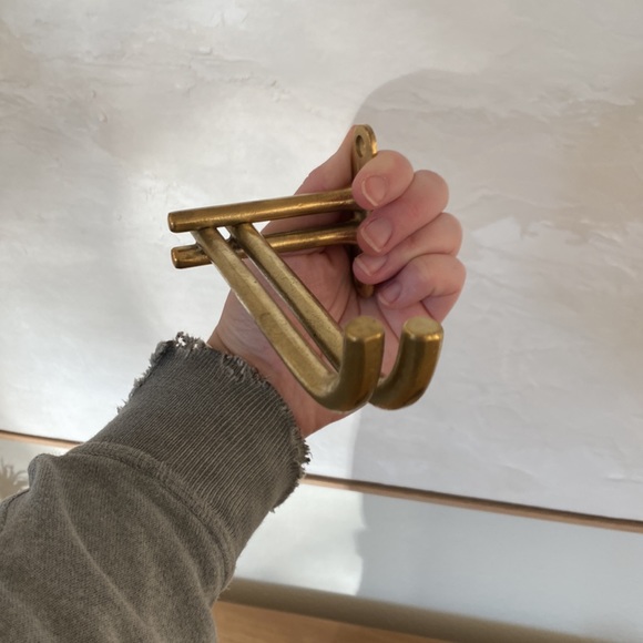 Mi and Gei Toilet Paper Holder Champagne Bronze - Picture 3 of 7